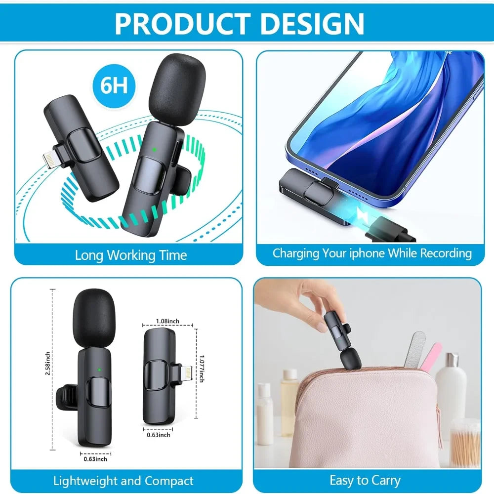Wireless Lavalier Microphones